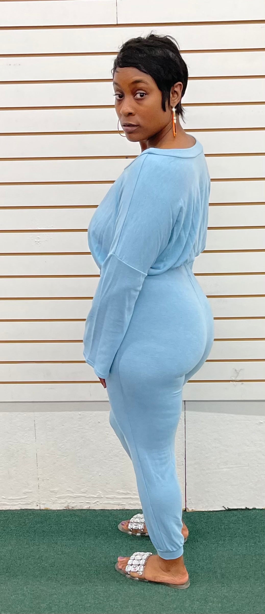 Matching French Terry Jogger Set