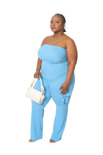 Load image into Gallery viewer, Aqua Jumpsuit
