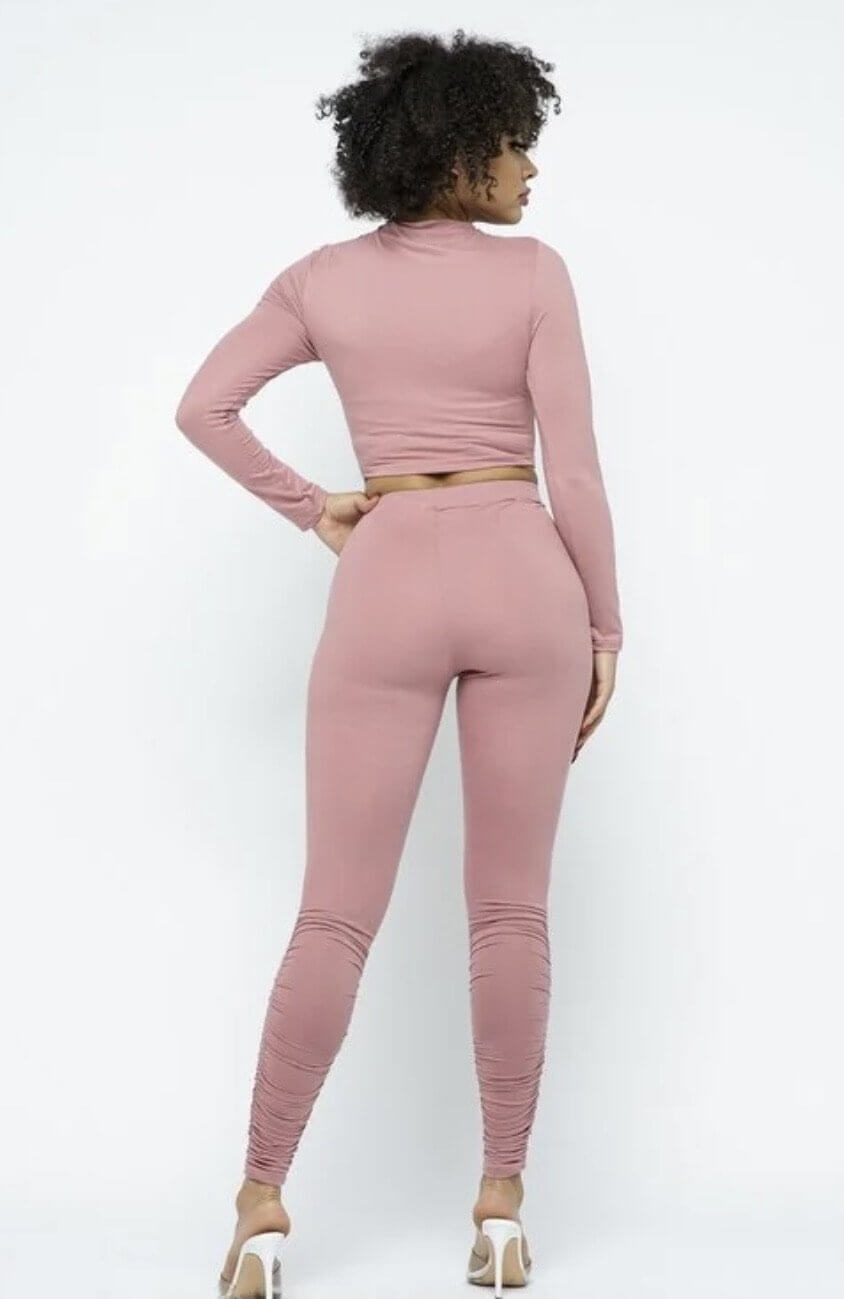 Pink Petals Two Piece Set - Klusiv LLC