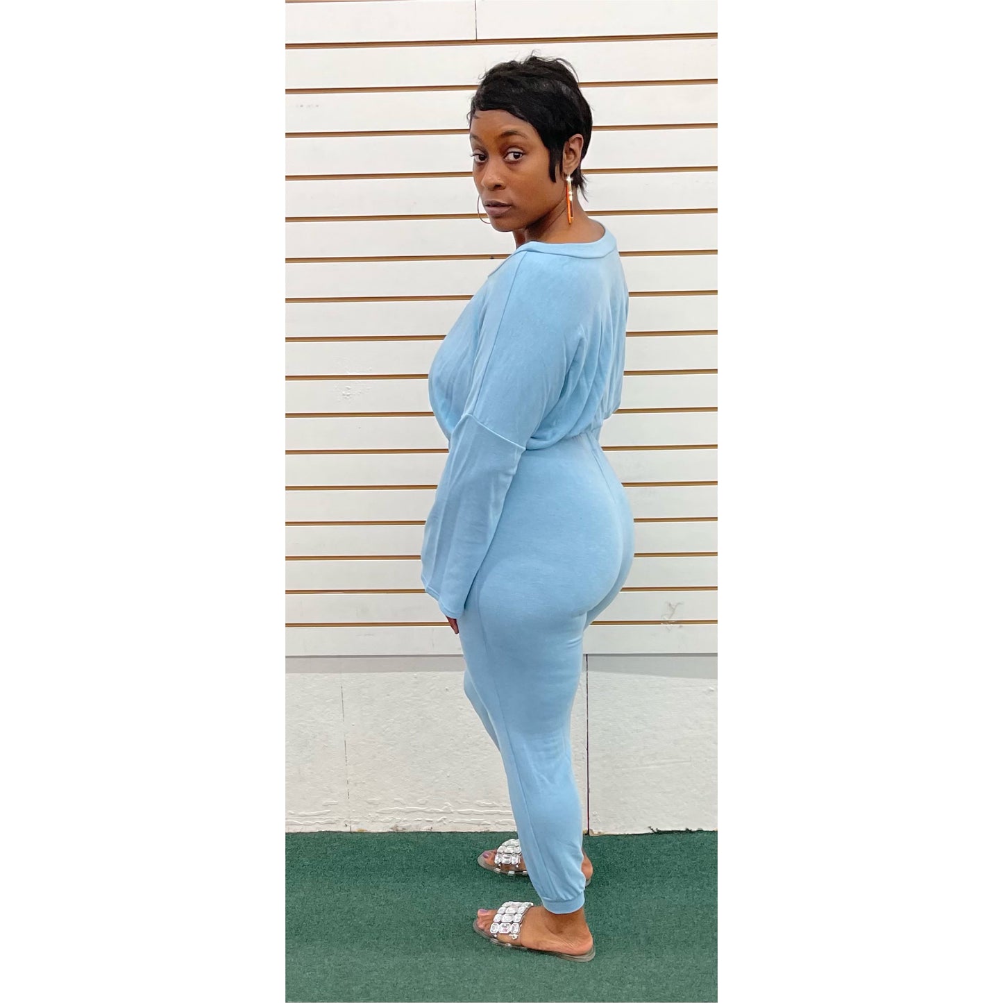 Matching French Terry Jogger Set