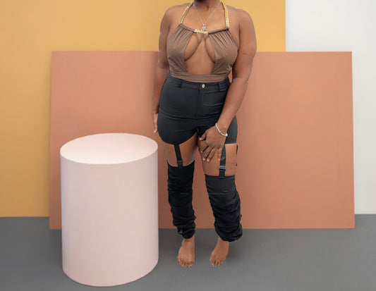Chocolate Halter Top