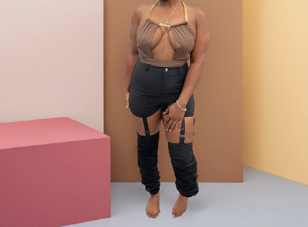 Chocolate Halter Top