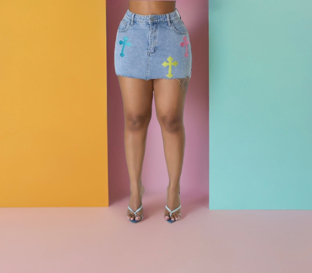 Cross Me Skirt
