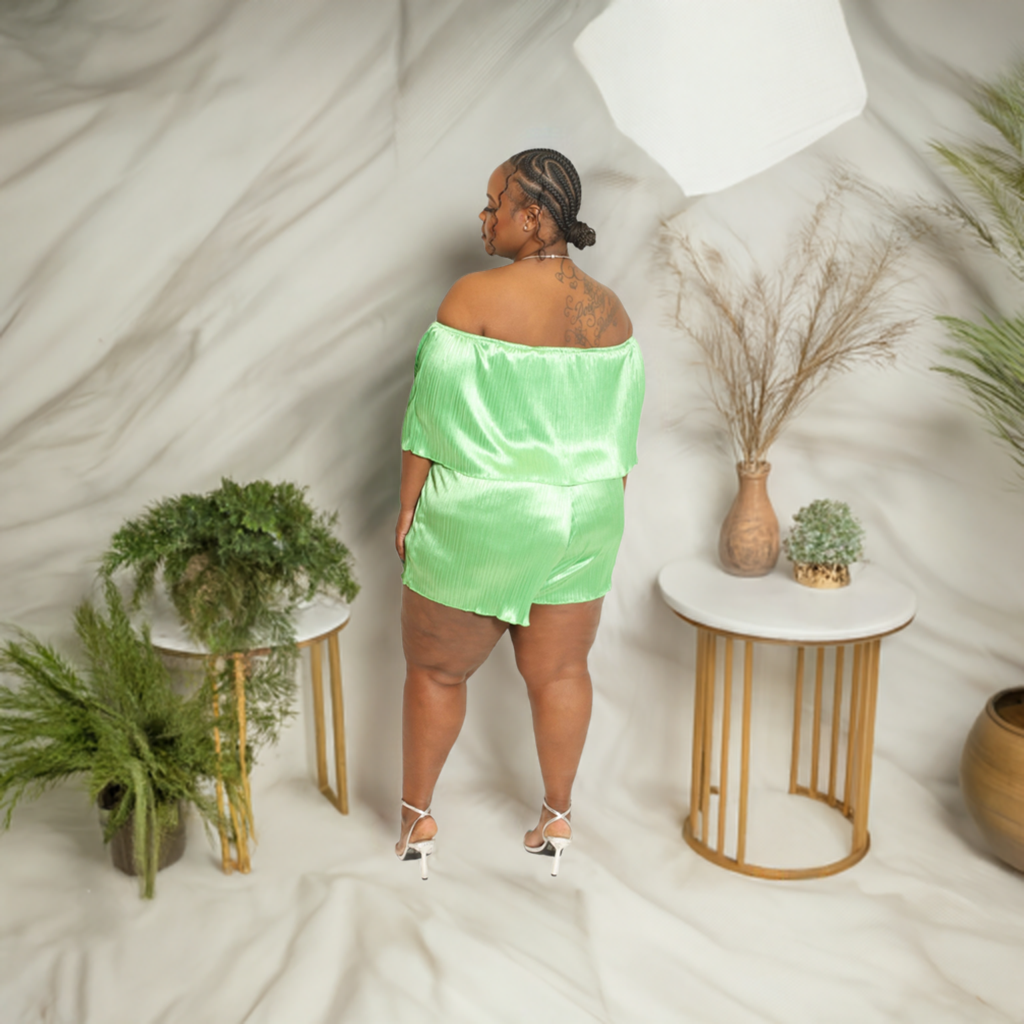 Green Eyes Romper