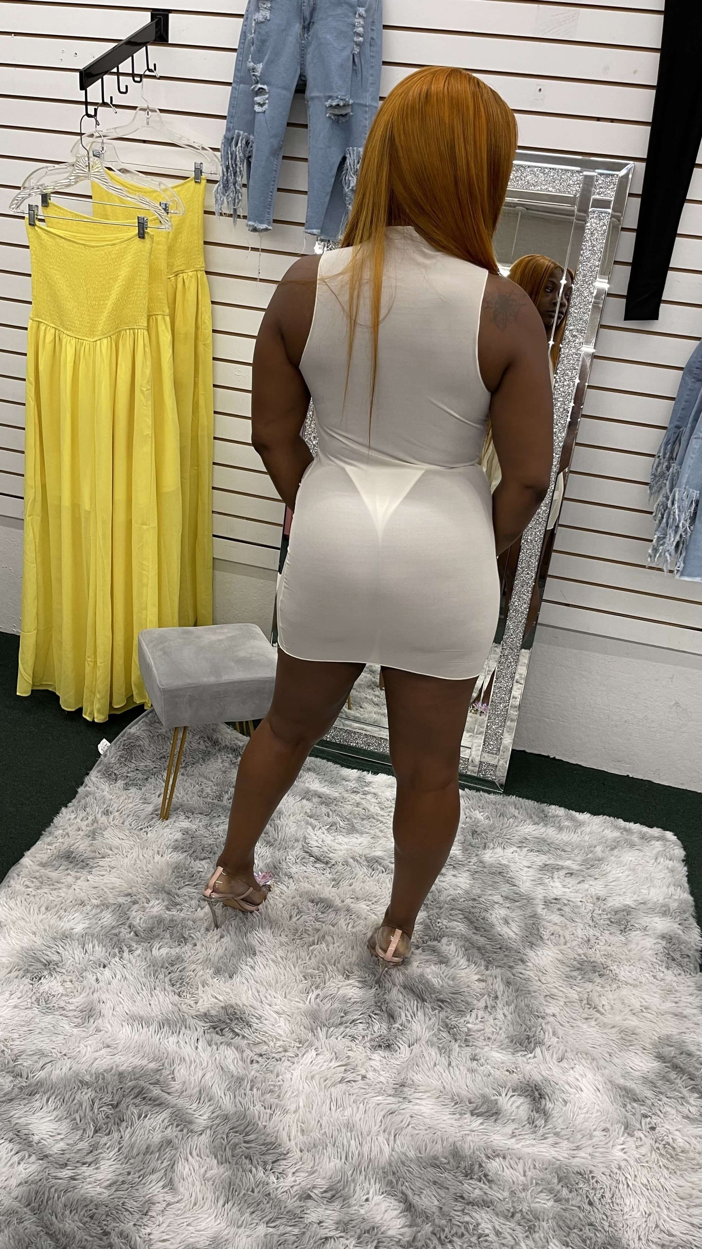 Tied Up Dress - Klusiv LLC