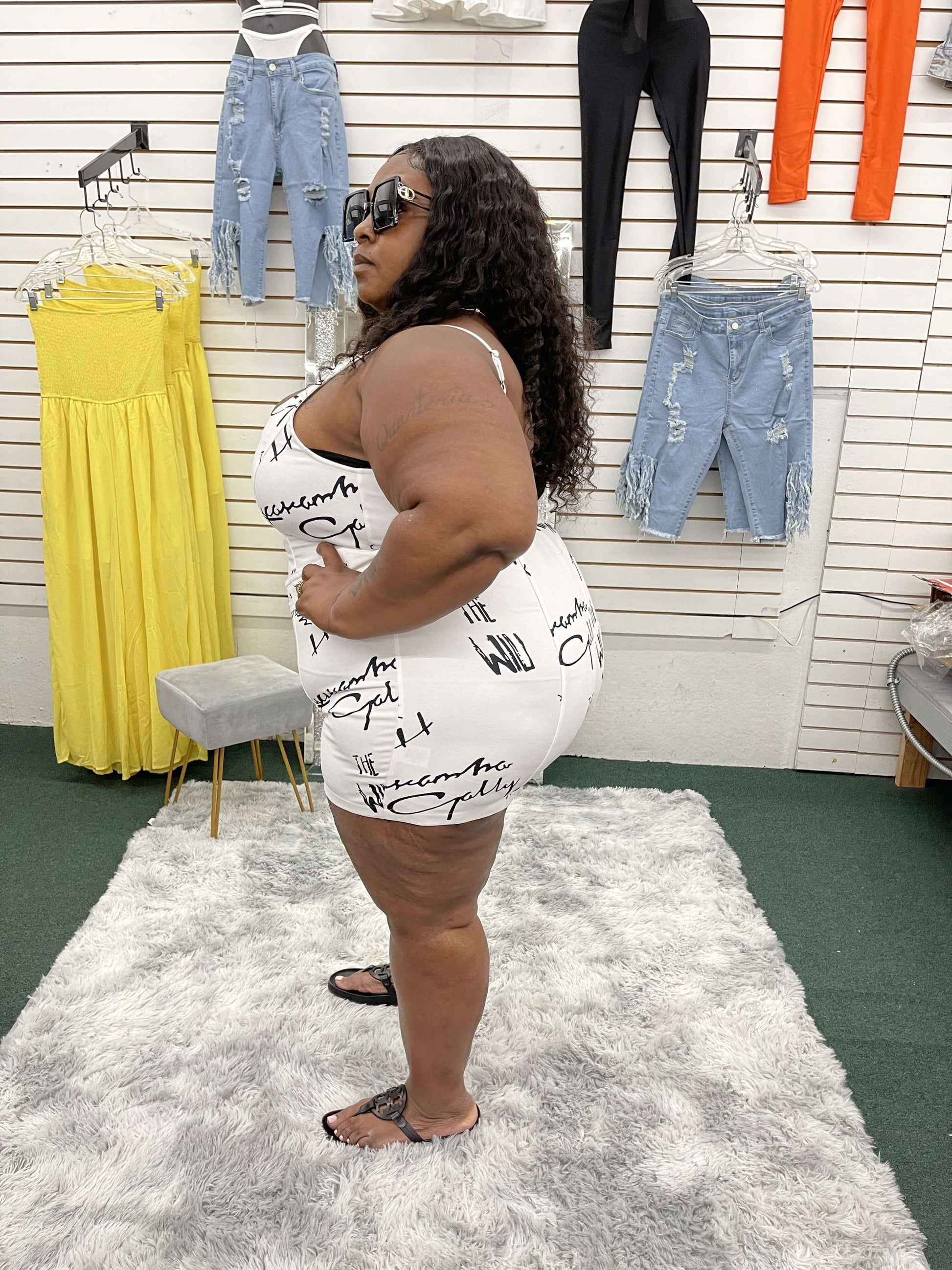 Stay Poppin Romper Set - Klusiv LLC