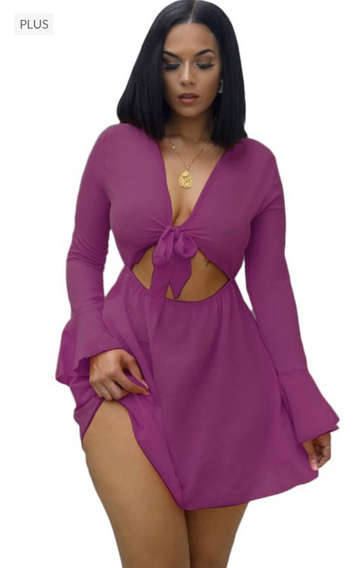 Purple Passion Dress - Klusiv LLC