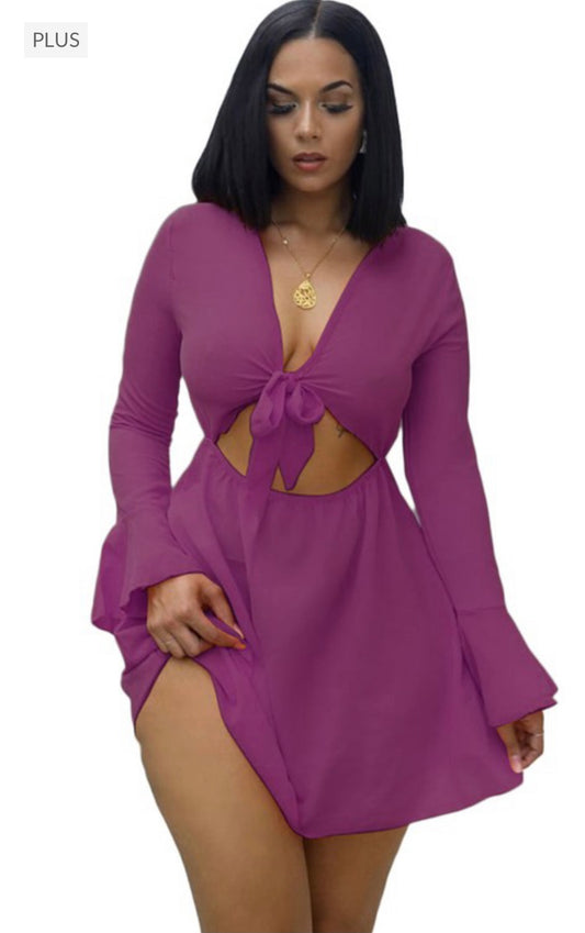 Purple Passion Dress - Klusiv LLC