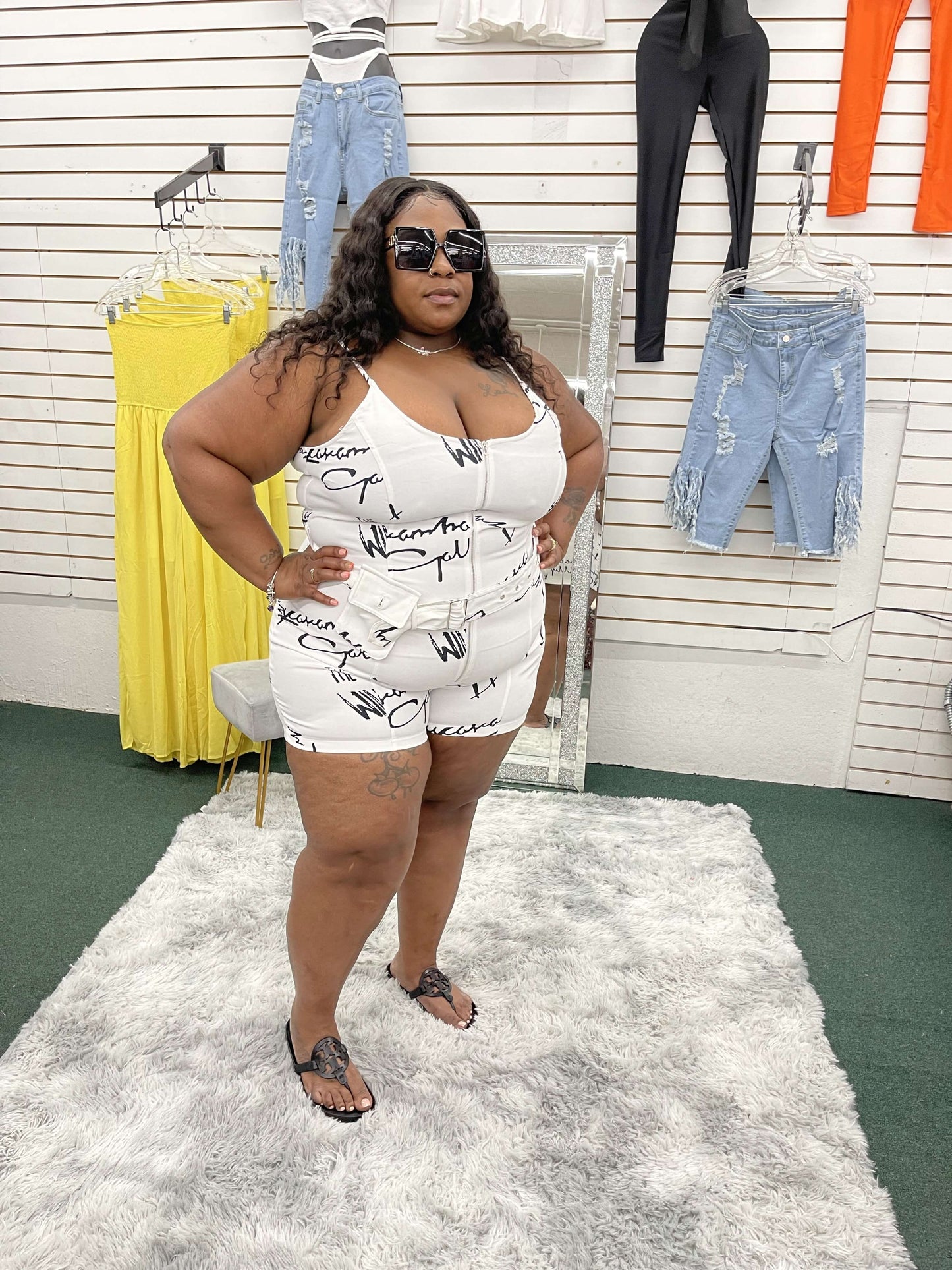 Stay Poppin Romper Set - Klusiv LLC