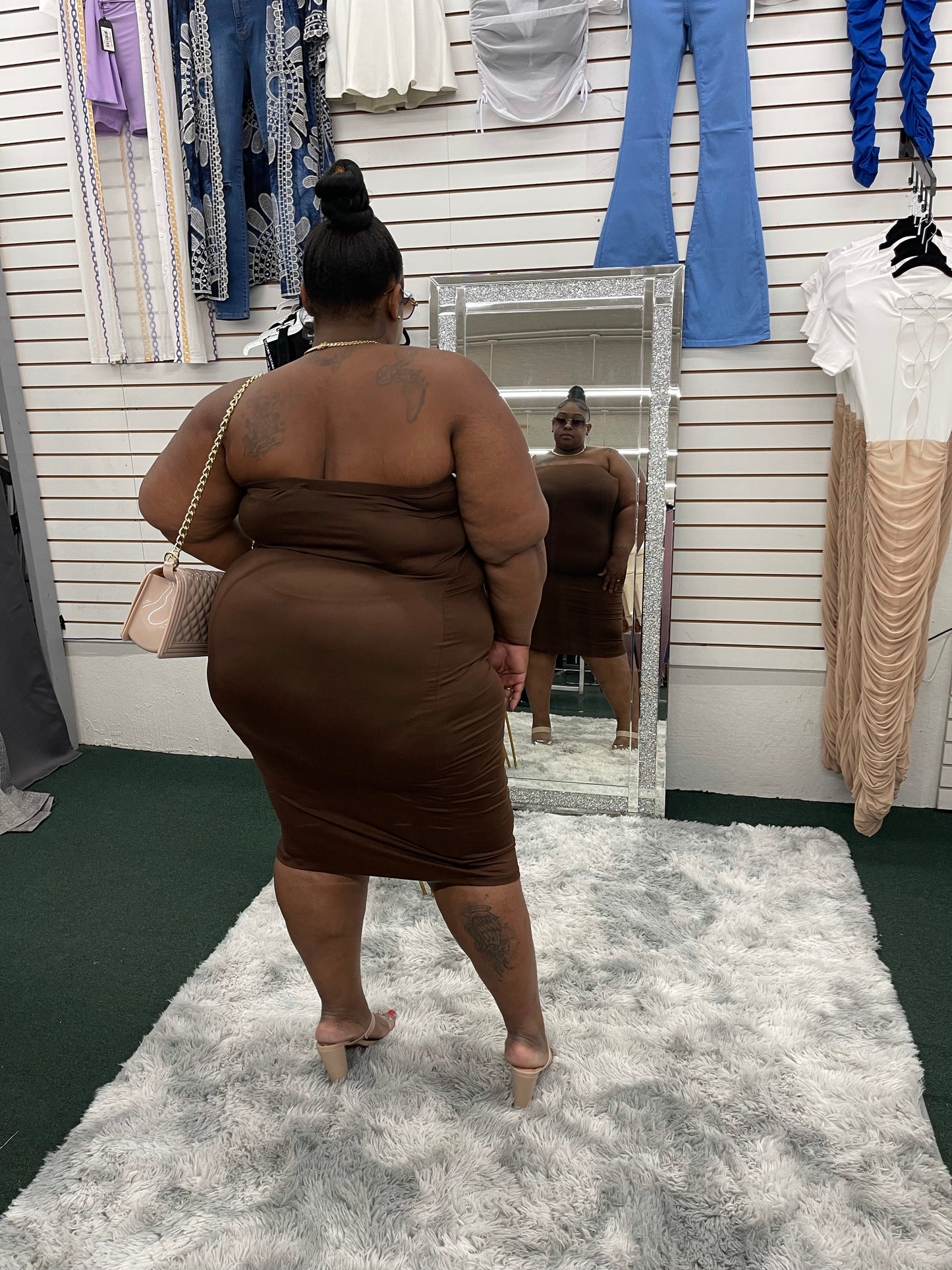 Skin Tight Dress - Klusiv LLC