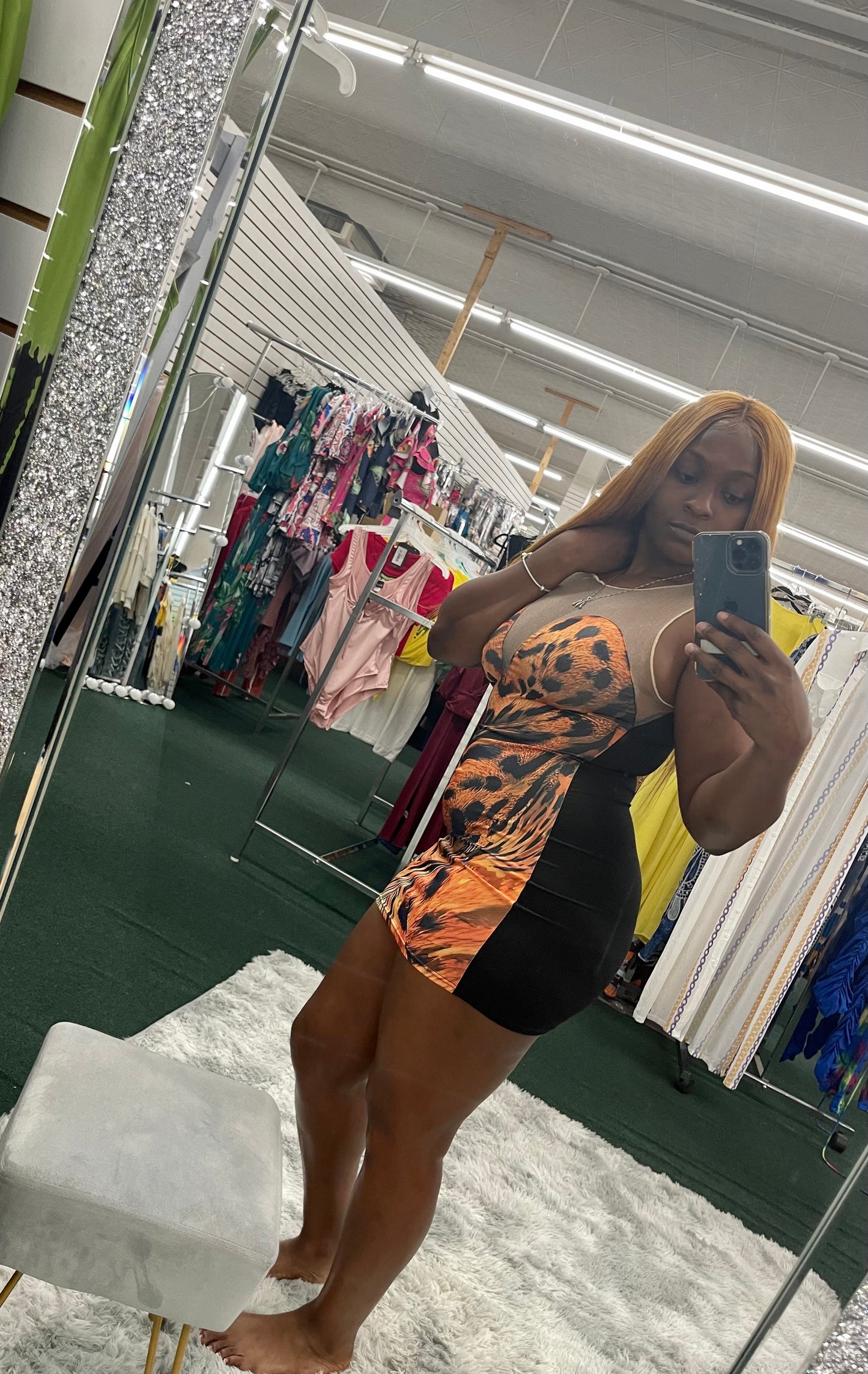 Wild Mesh Dress - Klusiv LLC