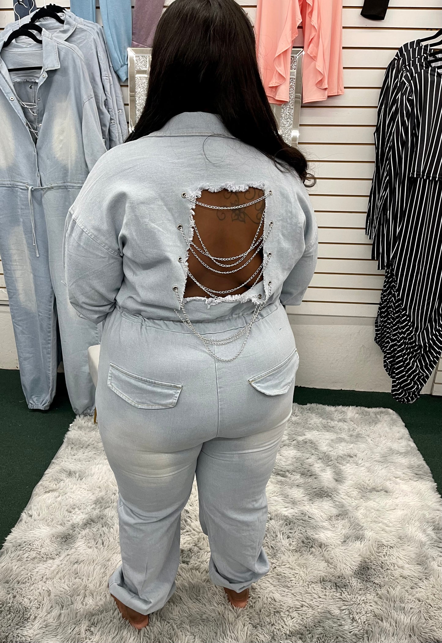 Denim Jumpsuit