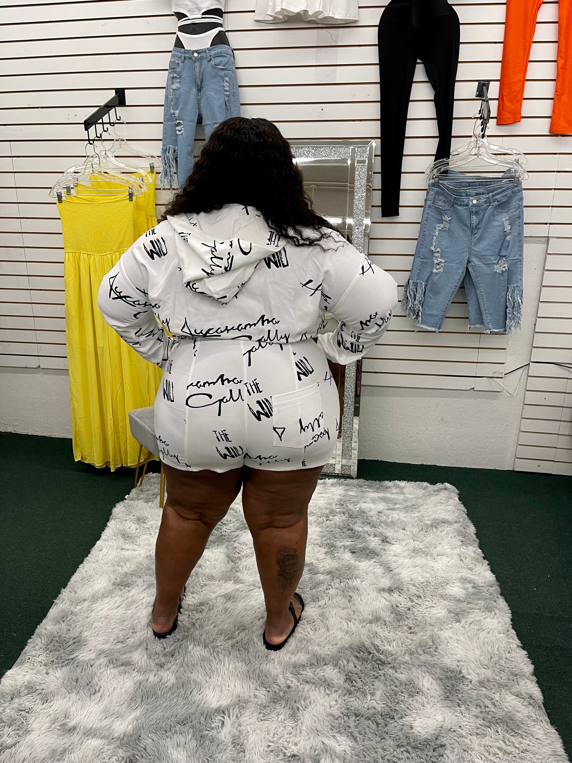 Stay Poppin Romper Set - Klusiv LLC