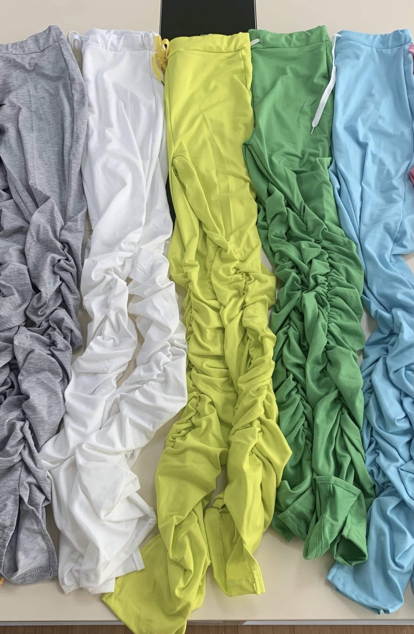 Ruched Joggers - Klusiv LLC